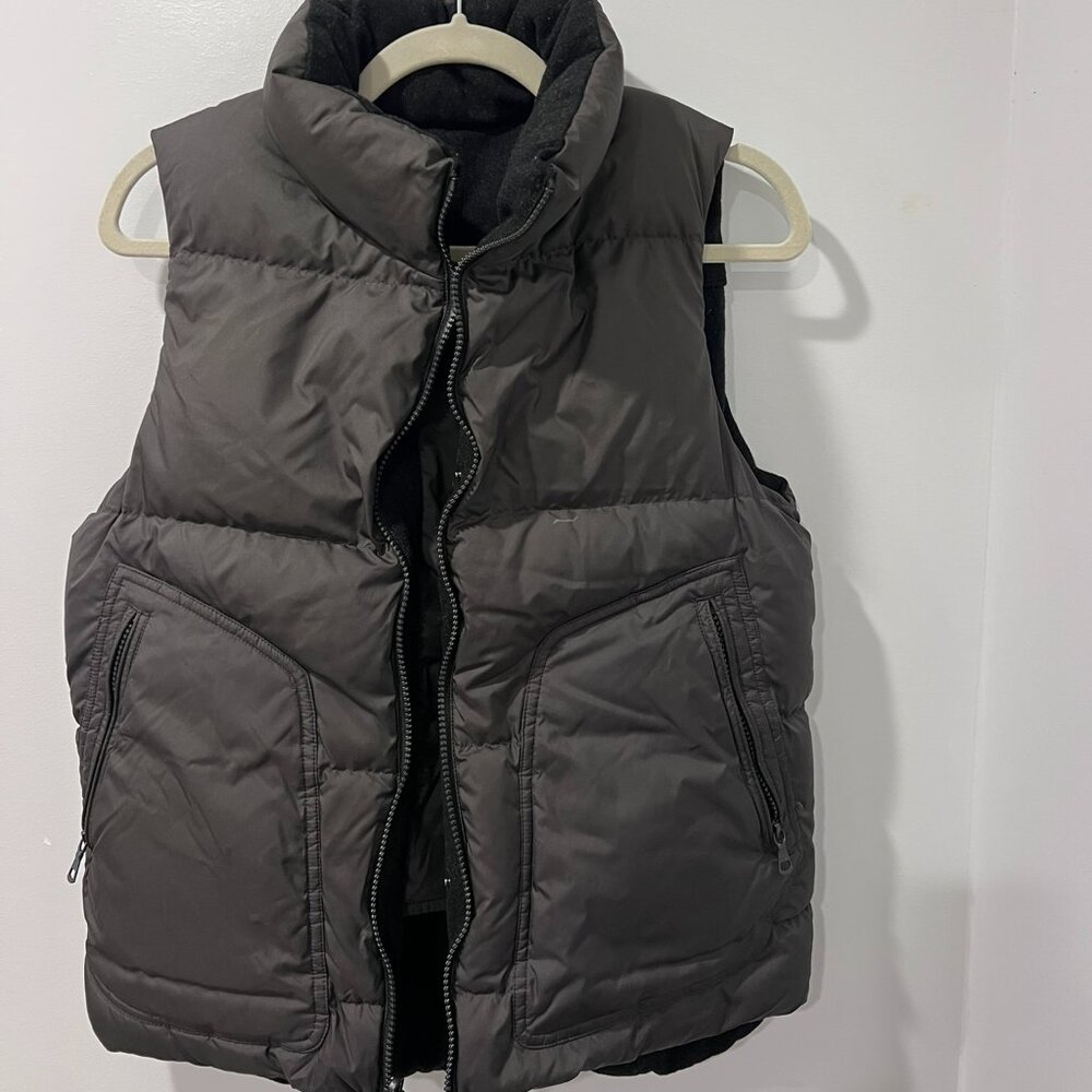 Uniqlo +J Jil Sander Wool Nylon Reversible Down Vest S